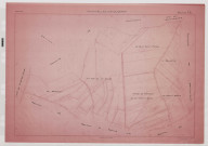 Plan du cadastre rénové - Vauchelles-les-Quesnoy : section ZB