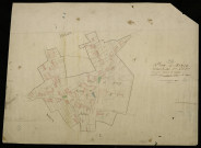 Plan du cadastre napoléonien - Misery : Village (Le), A et C développement
