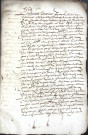 Etude de Me François De Saint-Fuscien à Amiens (étude n°18). Minutes de l'année 1652