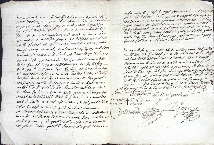Etude de Me Antoine Limeu à Amiens (étude n°6). Minutes de l'année 1682