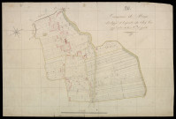 Plan du cadastre napoléonien - Hem-Hardinval (Hem) : Chef-lieu (Le), C1 développement
