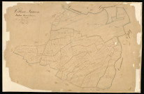 Plan du cadastre napoléonien - Villers-Faucon : Bertincourt, A1