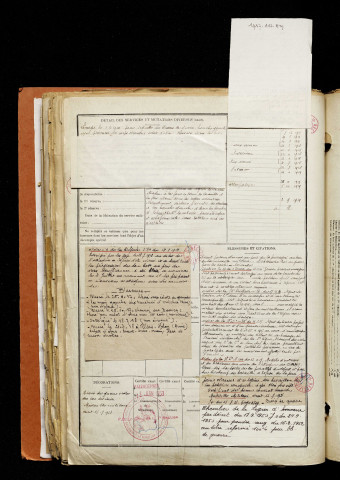 Cany, Lucien, né le 07 novembre 1897 à Ronssoy (Somme), classe 1917, matricule n° 112, Bureau de recrutement d'Amiens