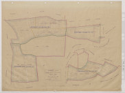 Plan du cadastre rénové - Aumont : section B