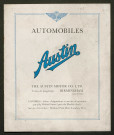 Publicités automobiles : Austin