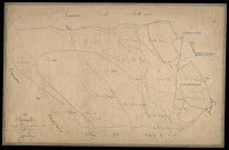 Plan du cadastre napoléonien - Aumatre : Mottes (Les) ; Roches (Les), B