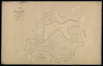 Plan du cadastre napoléonien - Fieffes-Montrelet (Montrelet) : Chef-lieu (Le), B1