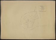 Plan du cadastre rénové - Thièvres : section A1