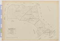 Plan du cadastre rénové - Villers-Bocage : section D1