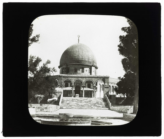 Jérusalem. Mosquée d'Omar (Dôme du Rocher)