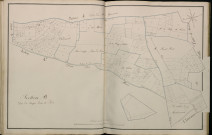 Plan du cadastre napoléonien - Atlas cantonal - Sailly-le-Sec (Sailly le Sec) : Camps Jean de Laix (Les), B