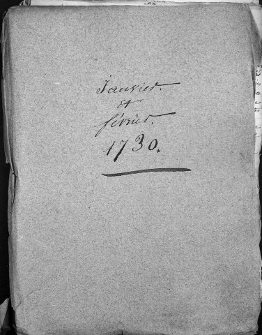 Etude de Me Jacques Scribe à Amiens (étude n°6). Minutes de l'année 1730