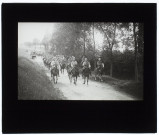 Manoeuvres du 11 juin 1904, le 3e chasseurs à cheval à Belloy-sur-Somme