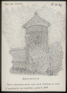 Regnauville (Pas-de-Calais) : petit oratoire dans une tour d'angle du mur d'enceinte du château - (Reproduction interdite sans autorisation - © Claude Piette)