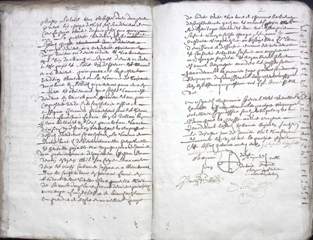 Etude de Me Jean Denis à Amiens (étude n°21). Minutes de l'année 1641