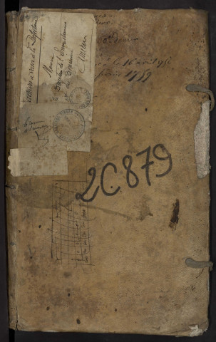 Centième denier du bureau de Chaulnes pour la période du 16 avril 1756 au 22 février 1759