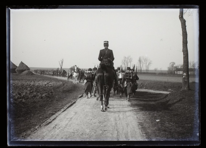 8e chasseurs à Allonville - mars 1902