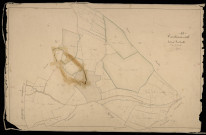 Plan du cadastre napoléonien - Hucheneville : Inval, B1