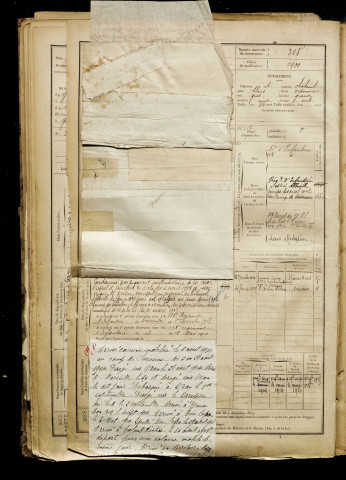 Lordel, Joseph Emile, né le 25 novembre 1879 à Gamaches (Somme), classe 1899, matricule n° 308, Bureau de recrutement d'Abbeville