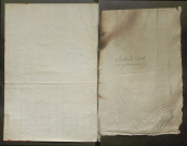 Table alphabétique - Tirage au sort (arrondissement de Montdidier) de l'année 1806