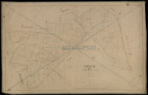 Plan du cadastre napoléonien - Etelfay : Chemin de Guerbigny (Le), D