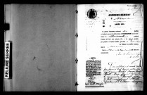 Bourseville : naissances (registres reconstitués)