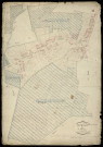 Plan du cadastre napoléonien - Hangest-en-Santerre (Hangest) : Chef-lieu (Le), H1 et un morceau développé de H1