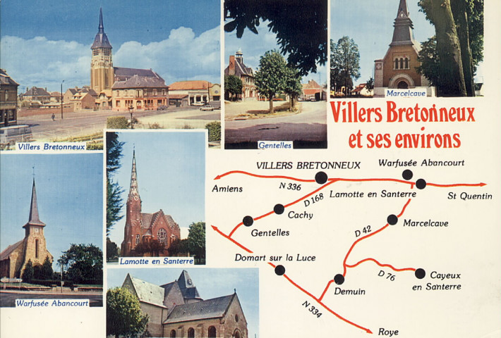 Villers Bretonneux et ses environs