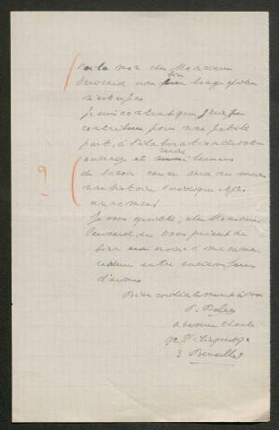Témoignage de Deleu, Pierre (Capitaine) et correspondance avec Jacques Péricard