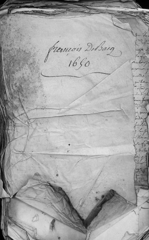 Etude de Me François Debacq à Amiens (étude n°7). Minutes de l'année 1650