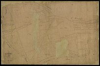 Plan du cadastre napoléonien - Hescamps (Agnières) : Mont de Preuzel (Le), D1