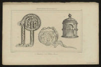 Dessin de lanterne, lettres ornées (Angleterre, période Saxonne)