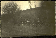 31 octobre 1914. Déjeuner sur l'herbe à Davenescourt (Somme)