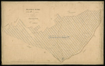 Plan du cadastre napoléonien - Beaumont-Hamel : Moulin Fendu (Le), B