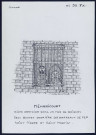 Méharicourt : niche oratoire - (Reproduction interdite sans autorisation - © Claude Piette)