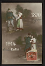 1870 CHAGRIN 1914 BONHEUR ENFIN