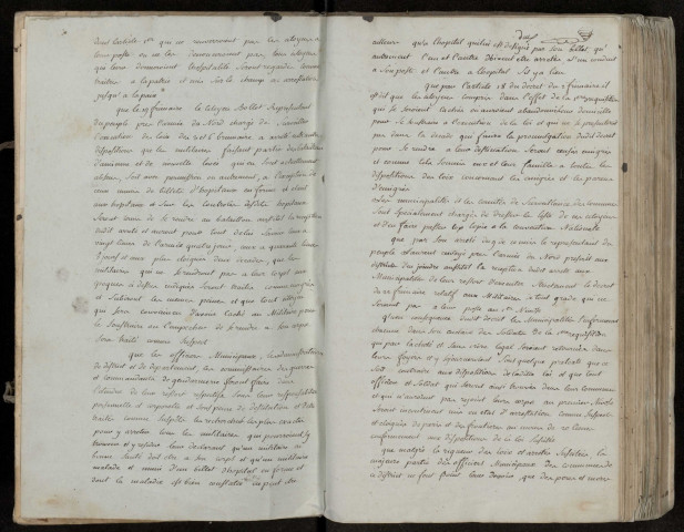 Délibérations du Directoire du district de Montdidier : 8 janvier 1794-20 mai 1794