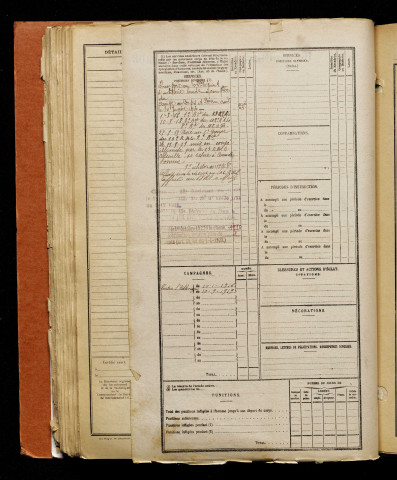 Bonvallet, Joseph Edmond Arthur, né le 17 février 1897 à Martainneville (Somme), classe 1917, matricule n° 333, Bureau de recrutement d'Amiens