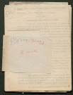 Témoignage de Laurent-Bruzy, J. (Sergent fourrier) et correspondance avec Jacques Péricard