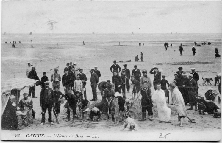 Cayeux-sur-Mer. L'Heure du Bain