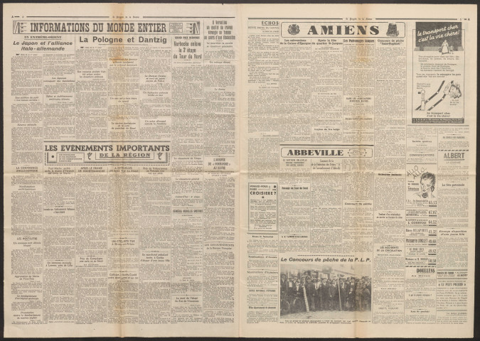 Le Progrès de la Somme, numéro 21871, 8 août 1939