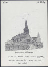 Barzy-en-Thiérache (Aisne) : église Notre-Dame - (Reproduction interdite sans autorisation - © Claude Piette)