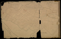 Plan du cadastre napoléonien - Courcelles-sous-Moyencourt (Courcelles) : Bois de Courcelles (Le), B