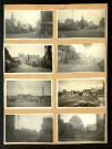 Après les bombardements. Les ruines à Amiens