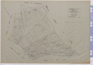 Plan du cadastre rénové - Hérissart : section B