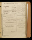 Dobersecq, Julien Emile, né le 21 novembre 1893 à Hangest-en-Santerre (Somme), classe 1913, matricule n° 1168, Bureau de recrutement de Péronne