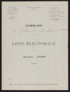 Liste électorale : Ovillers-la-Boisselle, Section de Laboisselle