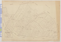 Plan du cadastre rénové - Vaux-en-Amiénois : section E