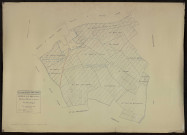 Plan du cadastre rénové - Senlis-le-Sec : section B