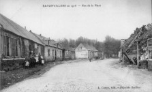Bayonvillers en 1918 - Rue de la Place
